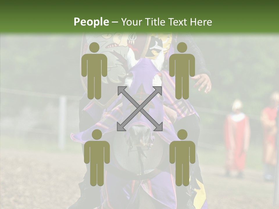 Horse Errant Chivalry PowerPoint Template