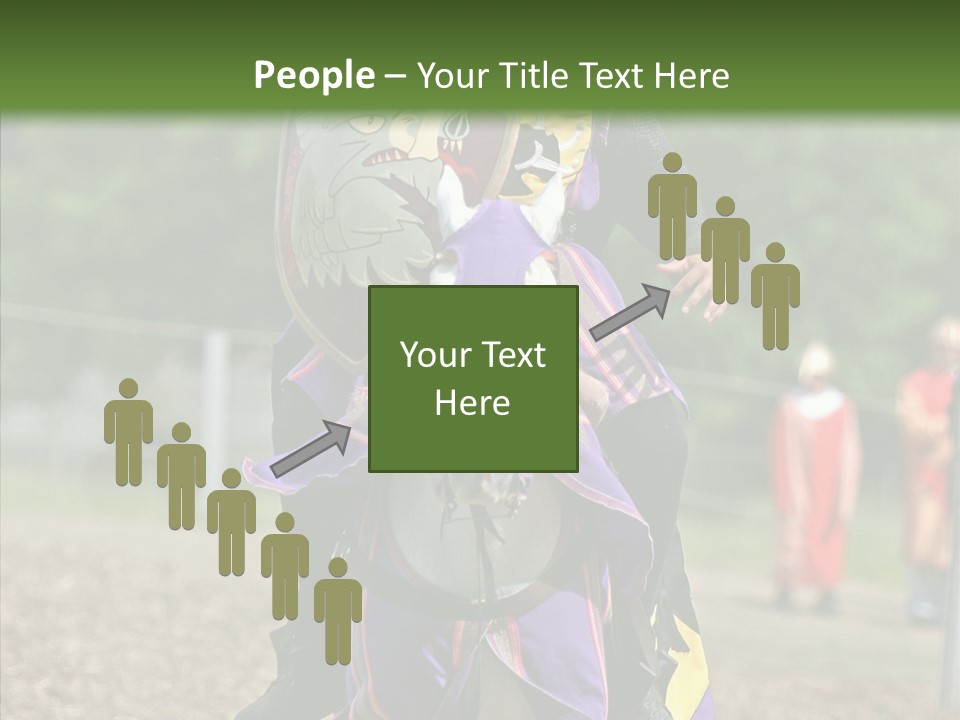 Horse Errant Chivalry PowerPoint Template