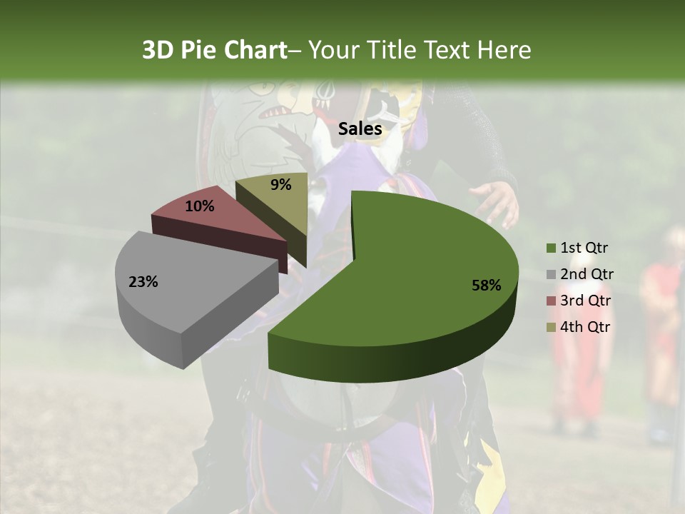 Horse Errant Chivalry PowerPoint Template
