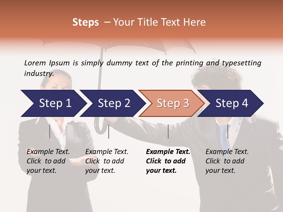 Business Black Defence PowerPoint Template