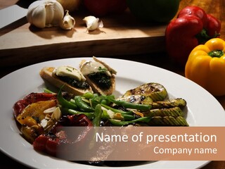 Italian Sweet Basil PowerPoint Template