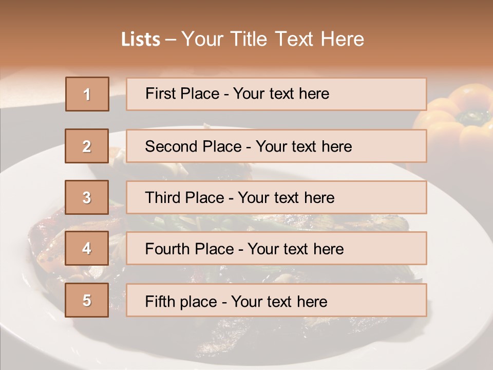 Italian Sweet Basil PowerPoint Template