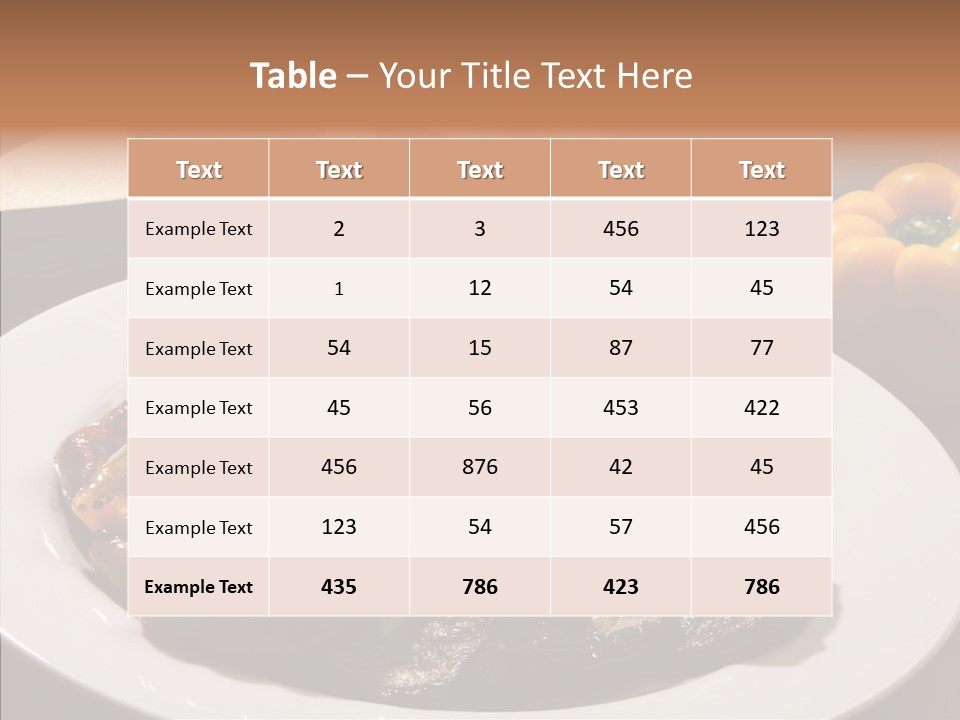 Italian Sweet Basil PowerPoint Template