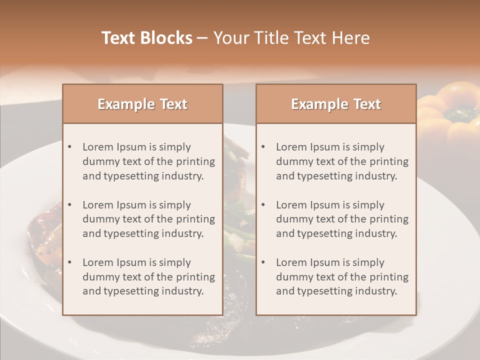 Italian Sweet Basil PowerPoint Template