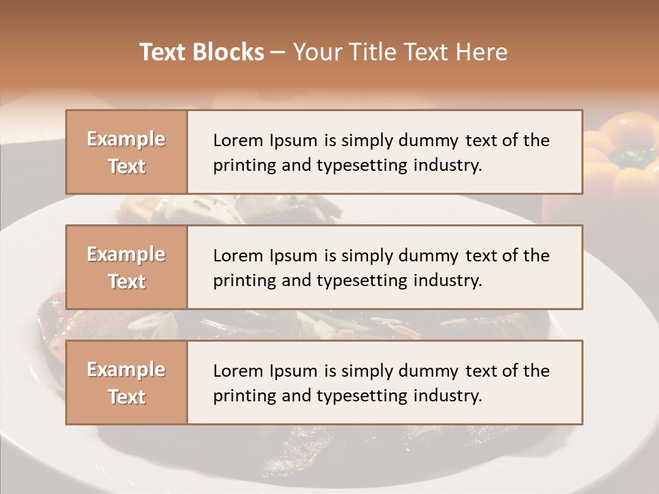 Italian Sweet Basil PowerPoint Template