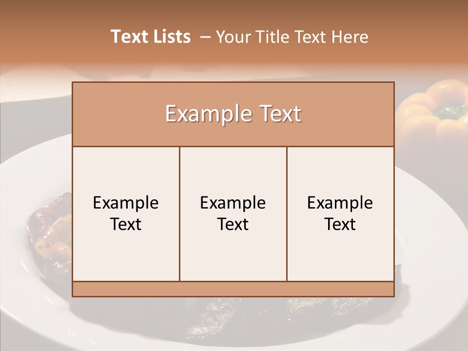 Italian Sweet Basil PowerPoint Template