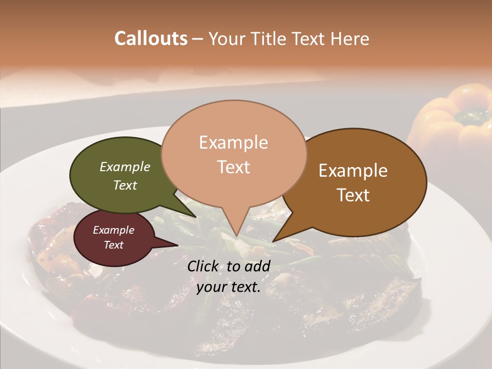 Italian Sweet Basil PowerPoint Template