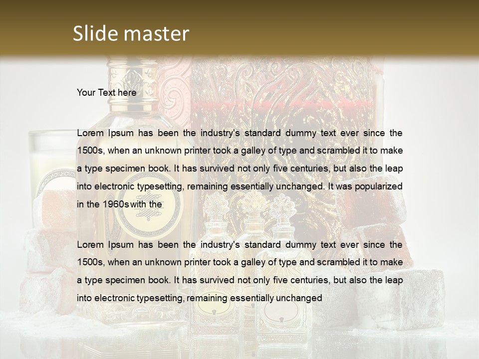 Body Sauna Bath PowerPoint Template