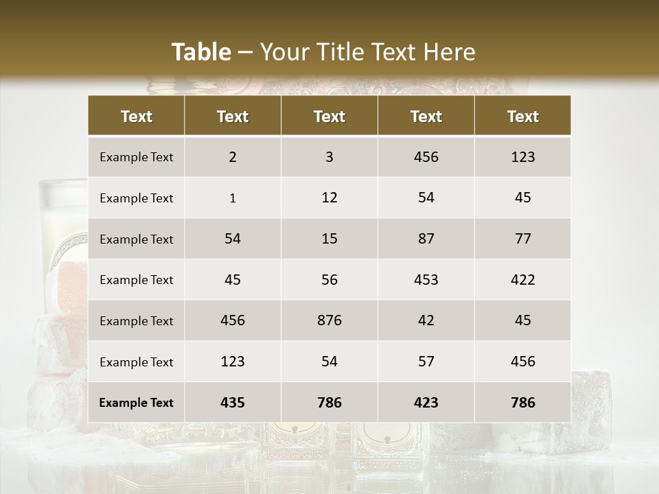 Body Sauna Bath PowerPoint Template