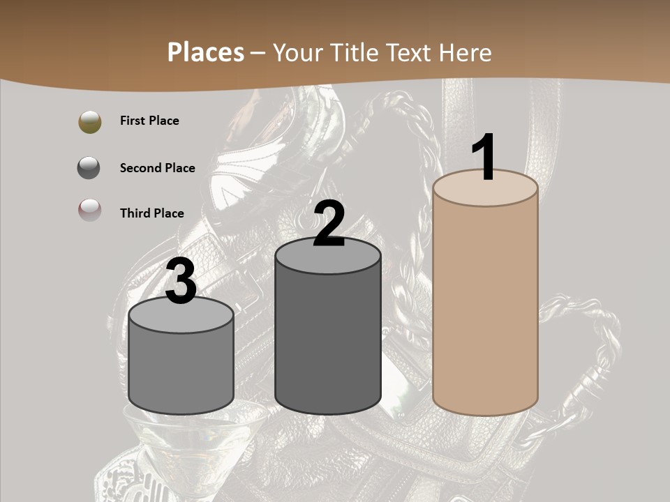 Jewelry Paper Metallic PowerPoint Template