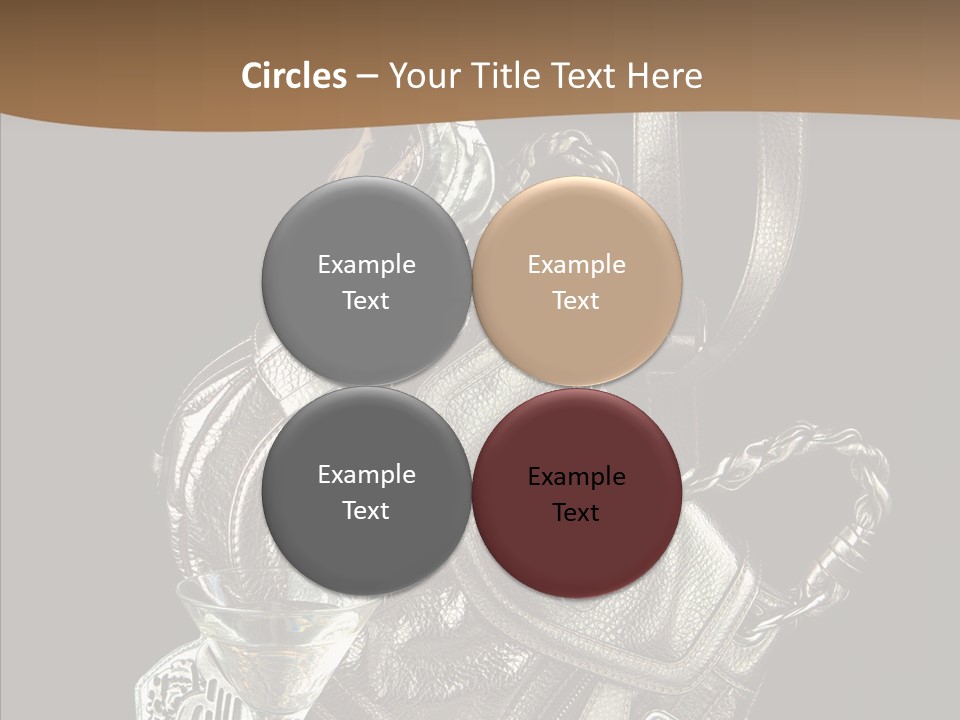 Jewelry Paper Metallic PowerPoint Template