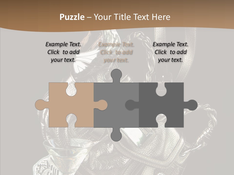 Jewelry Paper Metallic PowerPoint Template