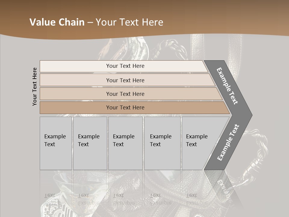 Jewelry Paper Metallic PowerPoint Template