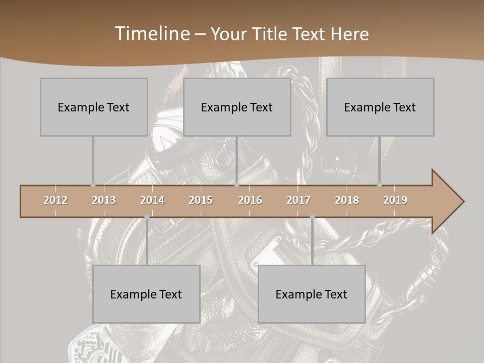 Jewelry Paper Metallic PowerPoint Template