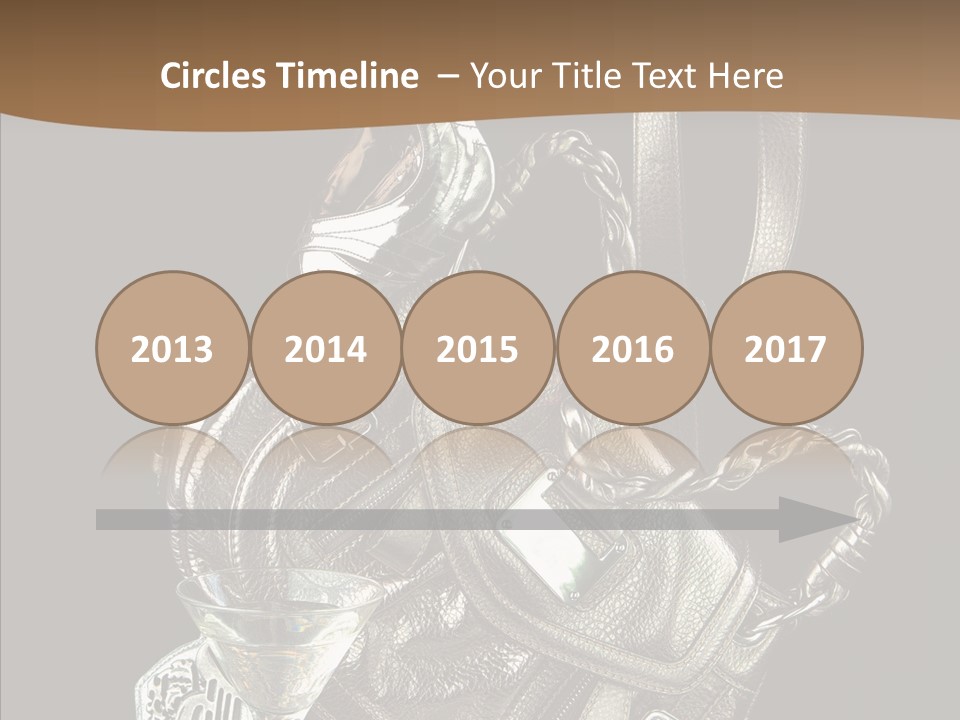 Jewelry Paper Metallic PowerPoint Template