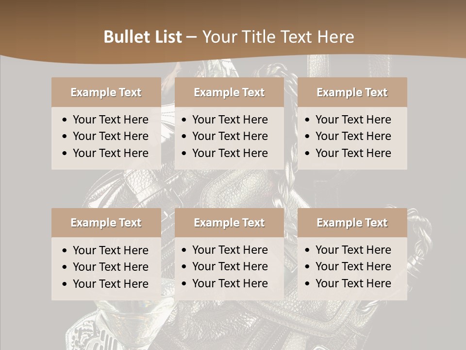 Jewelry Paper Metallic PowerPoint Template