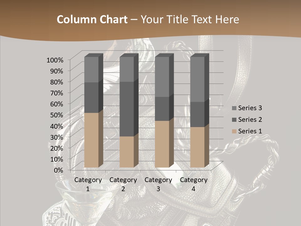 Jewelry Paper Metallic PowerPoint Template