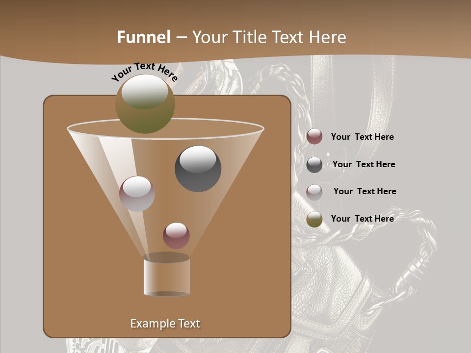 Jewelry Paper Metallic PowerPoint Template