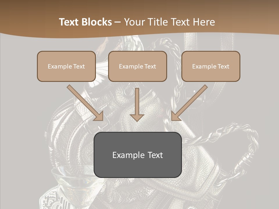 Jewelry Paper Metallic PowerPoint Template