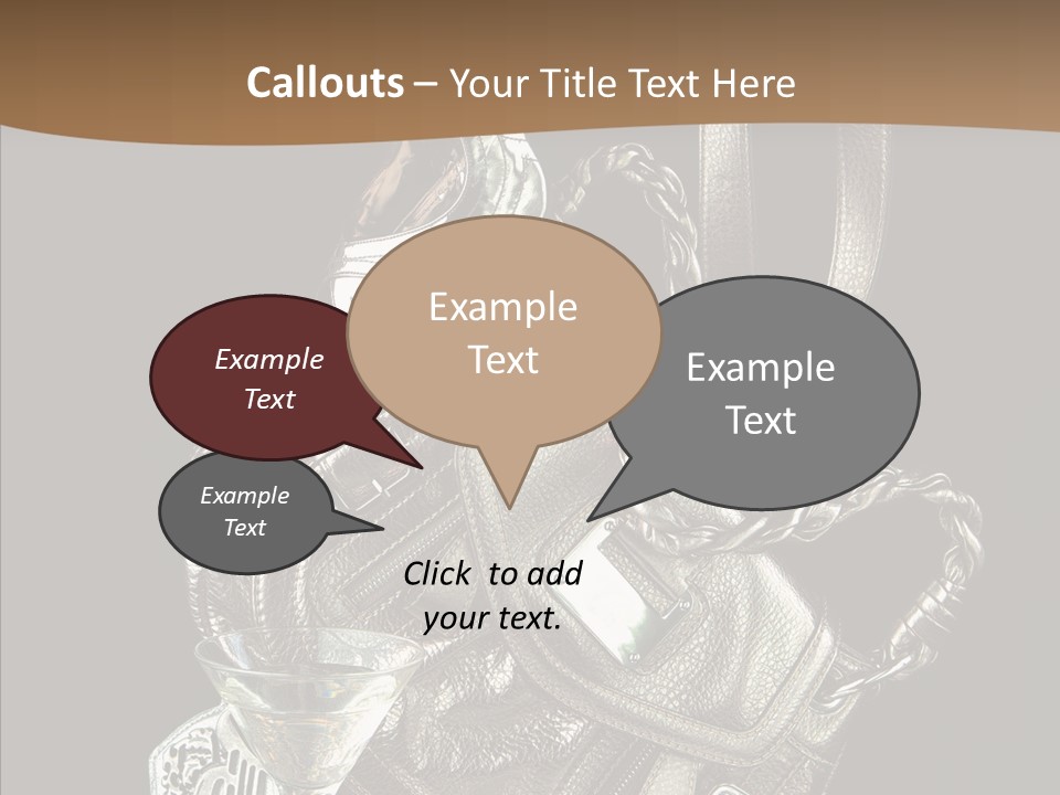 Jewelry Paper Metallic PowerPoint Template