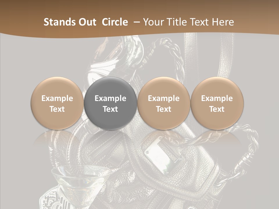 Jewelry Paper Metallic PowerPoint Template