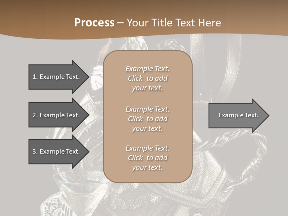 Jewelry Paper Metallic PowerPoint Template