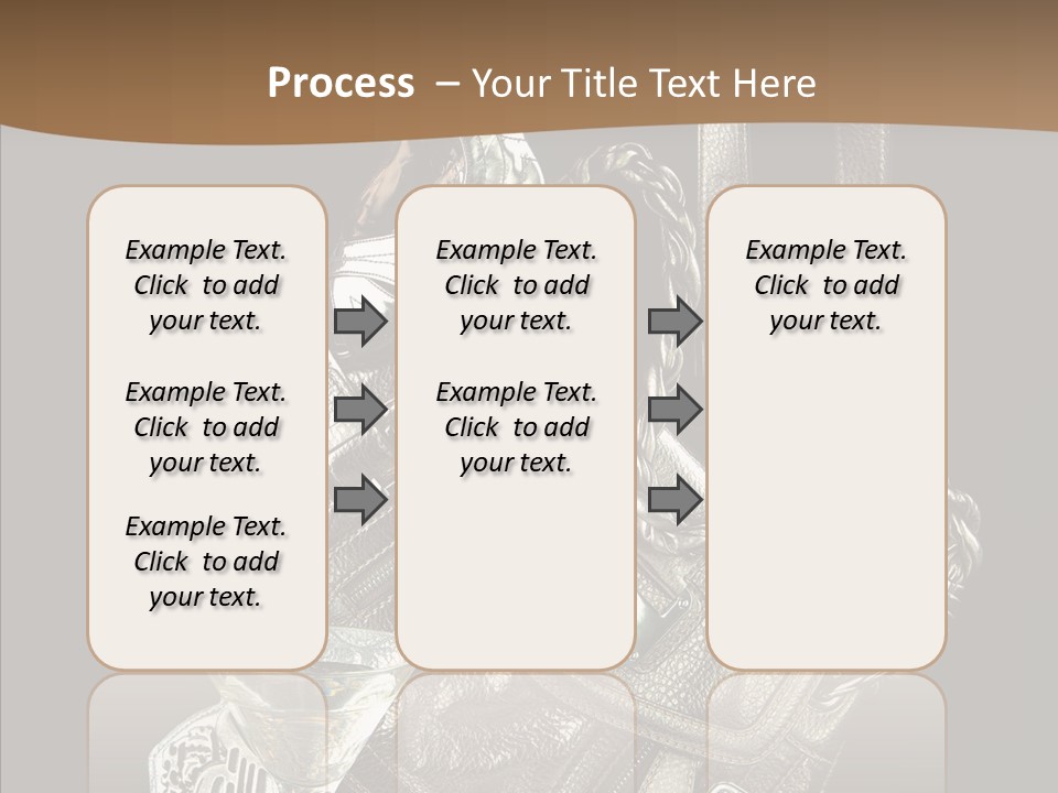 Jewelry Paper Metallic PowerPoint Template