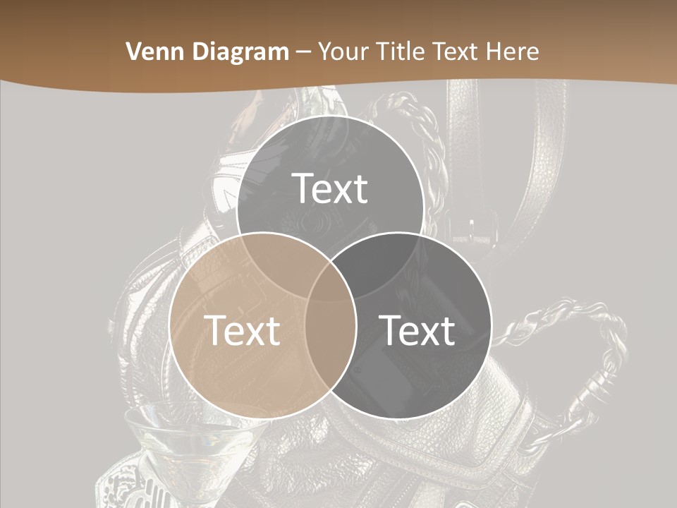 Jewelry Paper Metallic PowerPoint Template