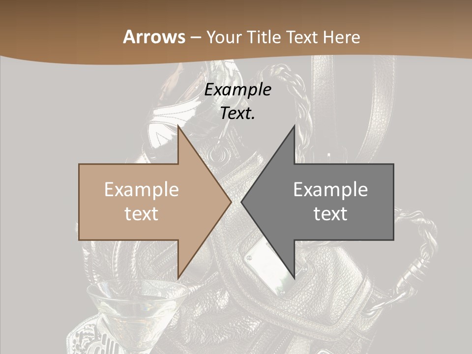 Jewelry Paper Metallic PowerPoint Template