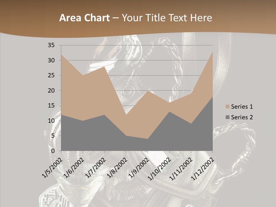 Jewelry Paper Metallic PowerPoint Template