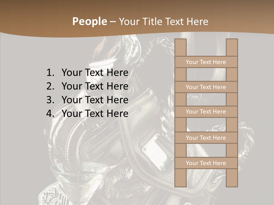 Jewelry Paper Metallic PowerPoint Template