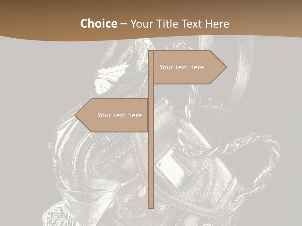 Jewelry Paper Metallic PowerPoint Template