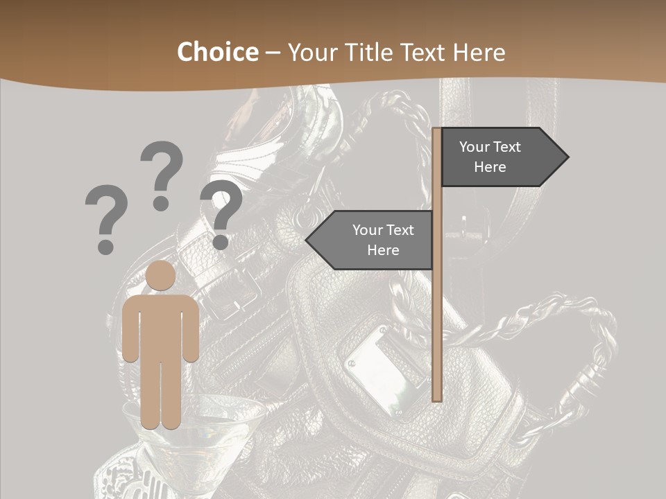 Jewelry Paper Metallic PowerPoint Template