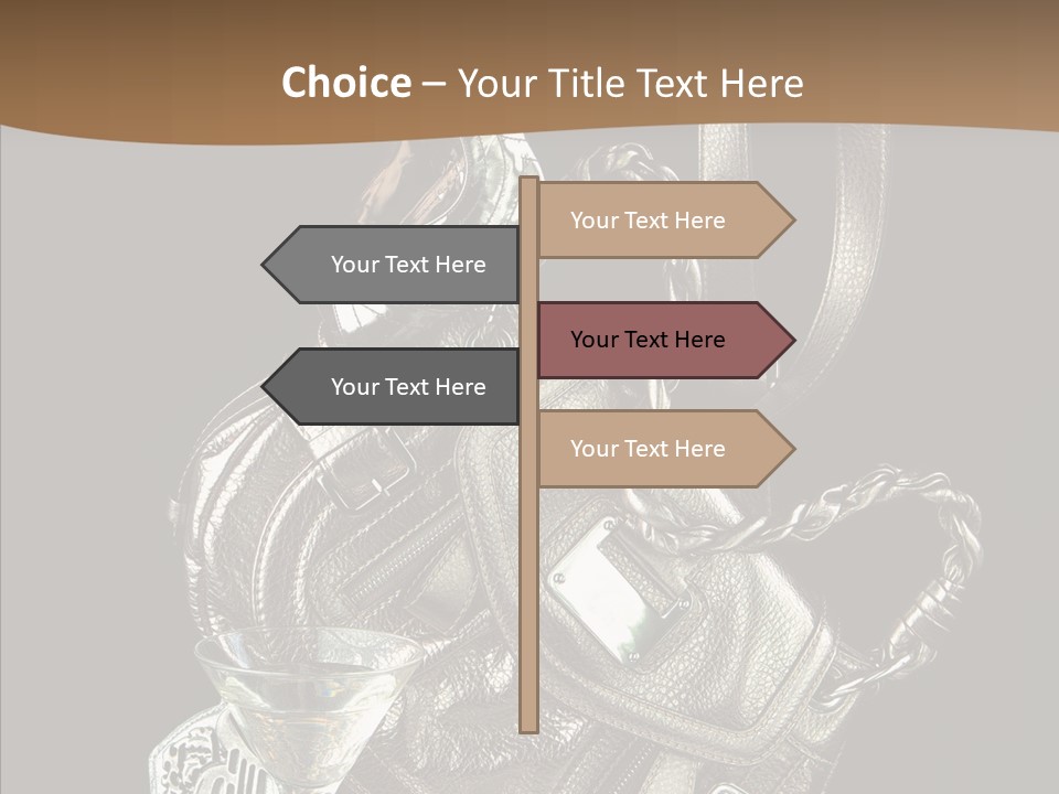 Jewelry Paper Metallic PowerPoint Template