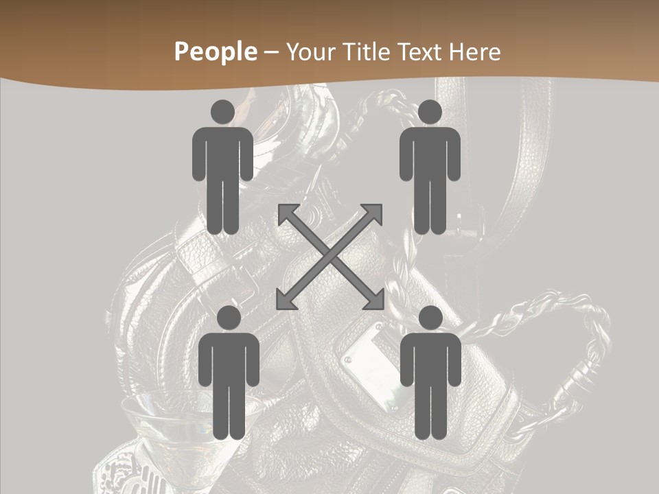 Jewelry Paper Metallic PowerPoint Template