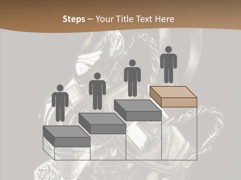 Jewelry Paper Metallic PowerPoint Template