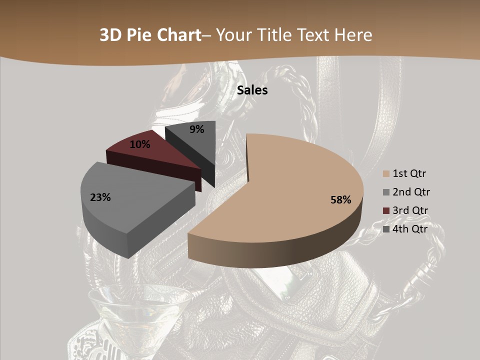Jewelry Paper Metallic PowerPoint Template