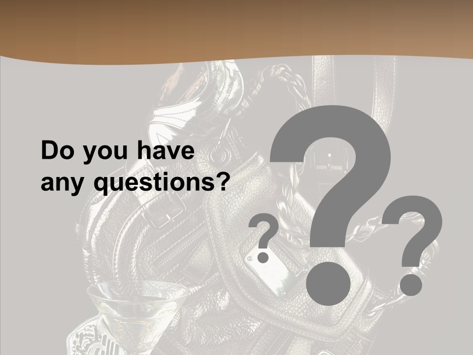 Jewelry Paper Metallic PowerPoint Template