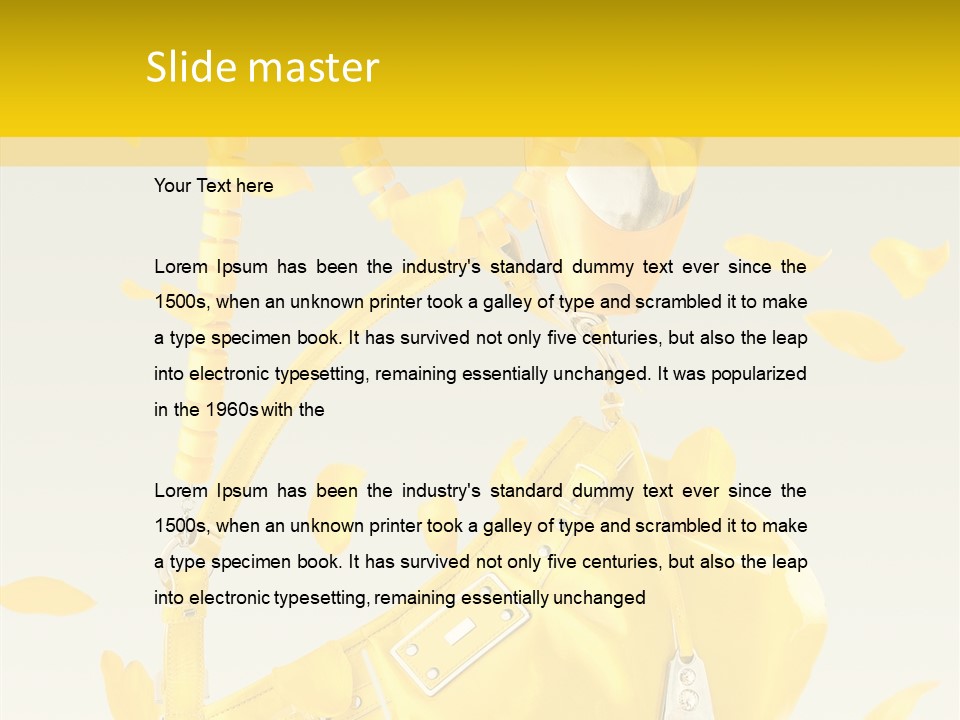 Elegance Retail Handbag PowerPoint Template