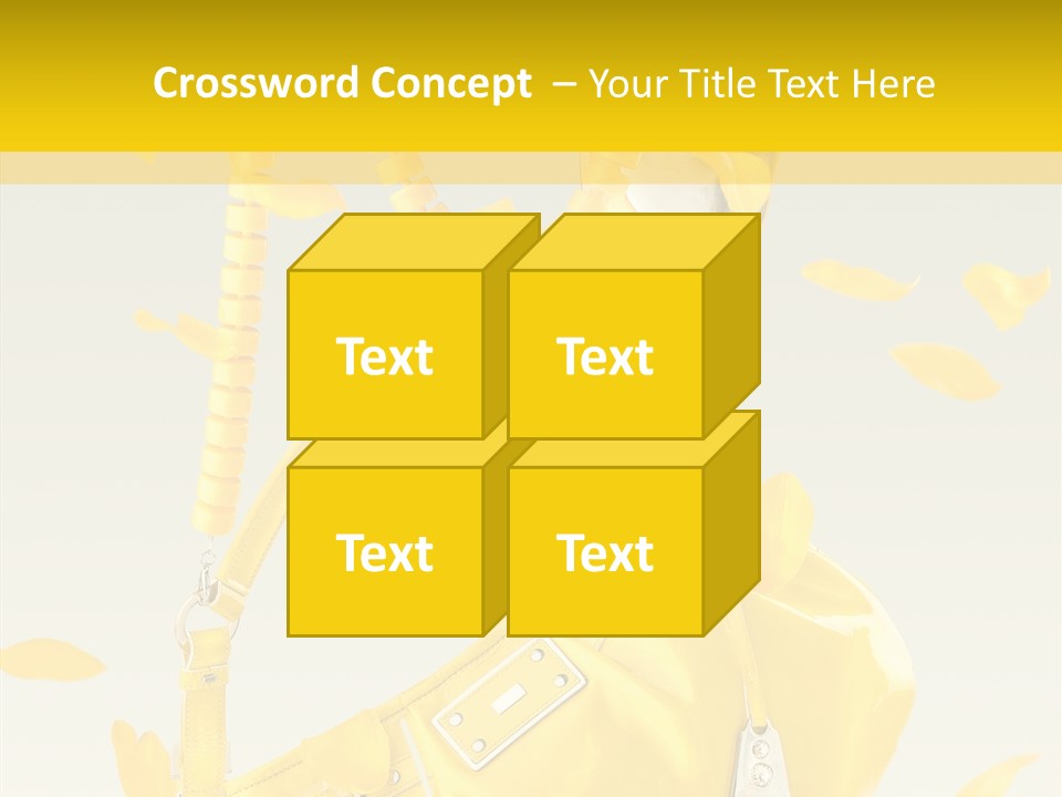 Elegance Retail Handbag PowerPoint Template