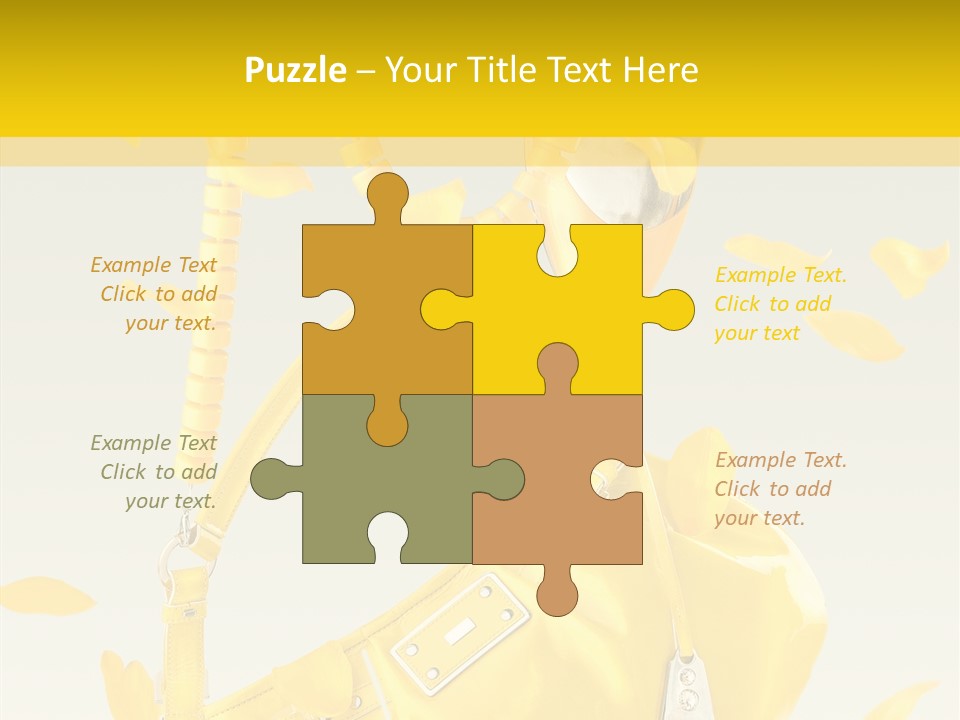 Elegance Retail Handbag PowerPoint Template