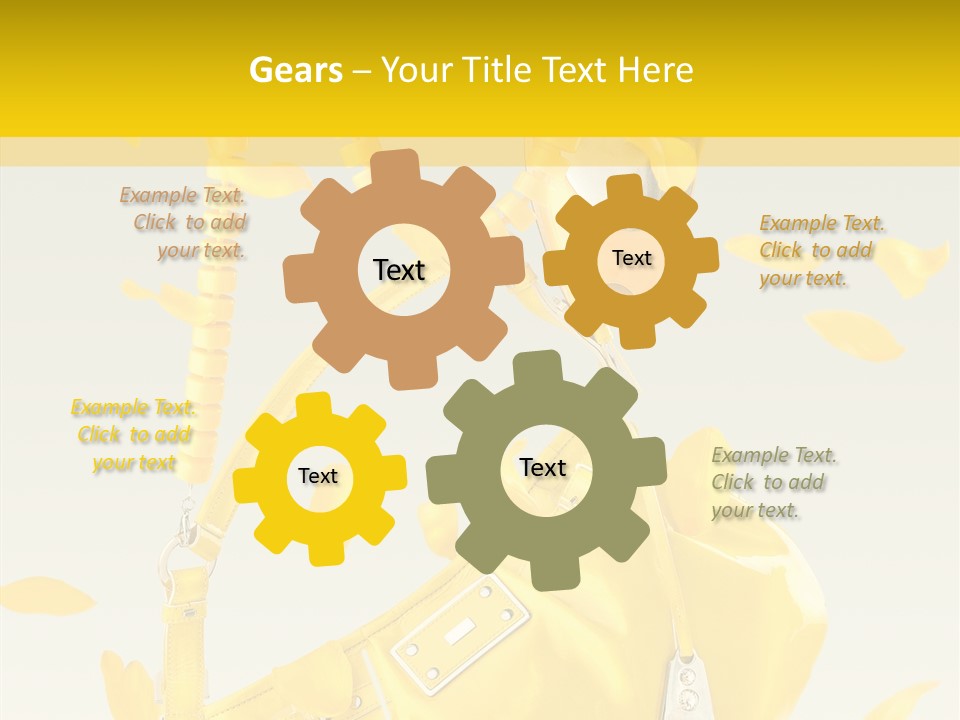 Elegance Retail Handbag PowerPoint Template