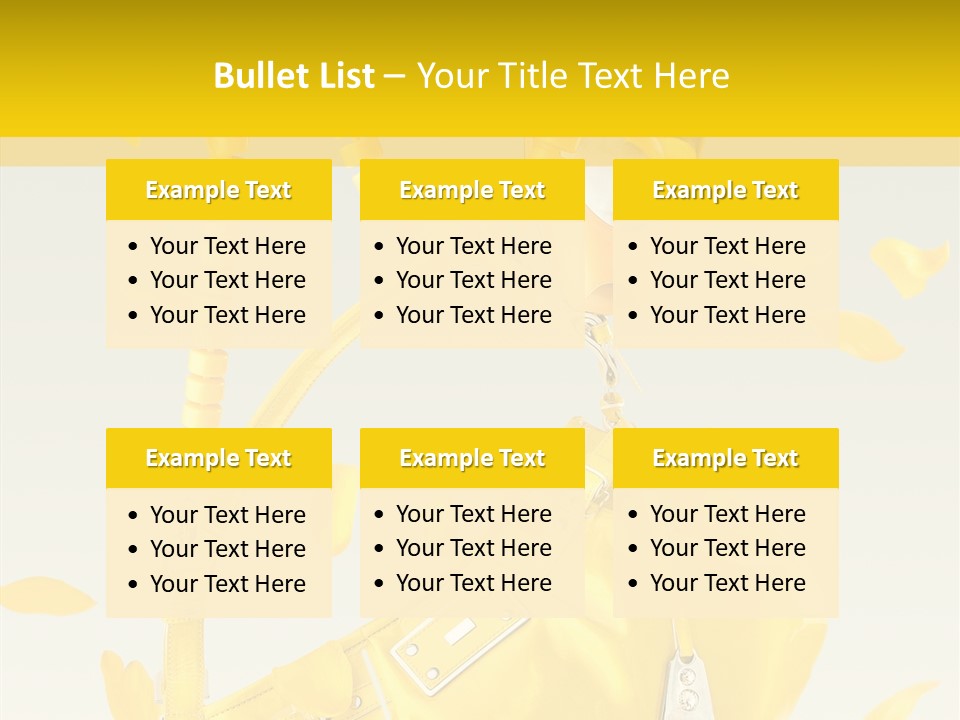 Elegance Retail Handbag PowerPoint Template