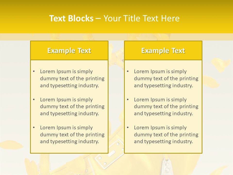 Elegance Retail Handbag PowerPoint Template