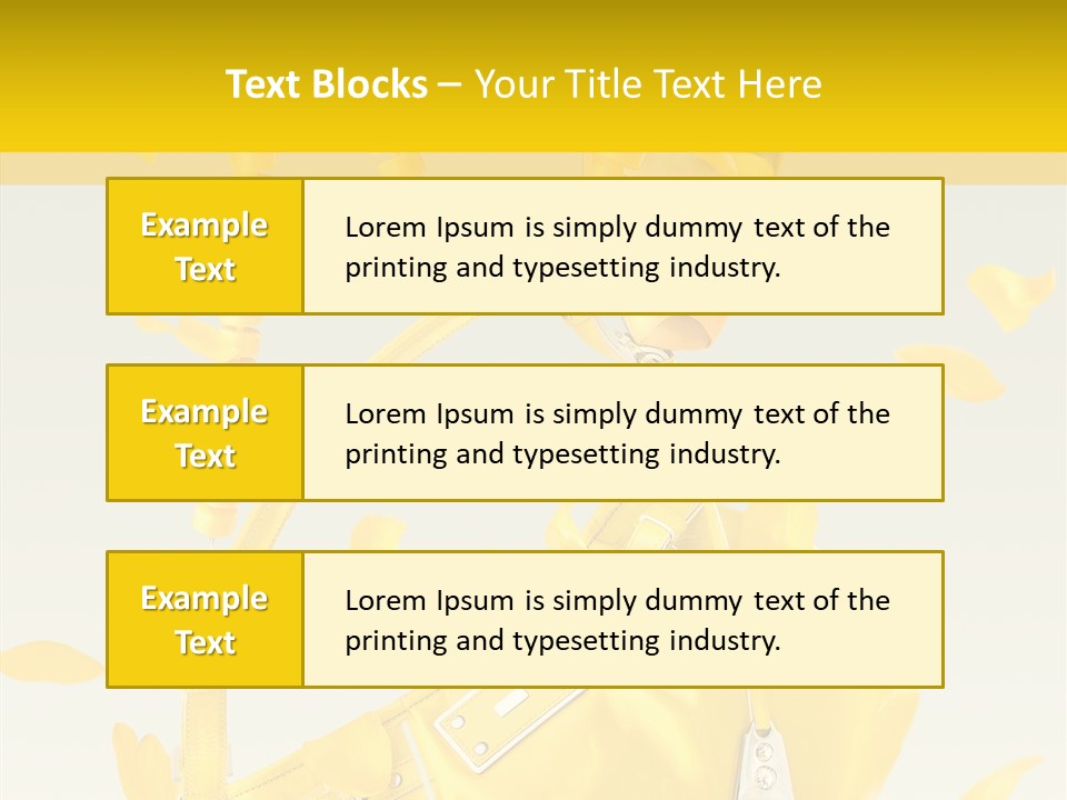 Elegance Retail Handbag PowerPoint Template