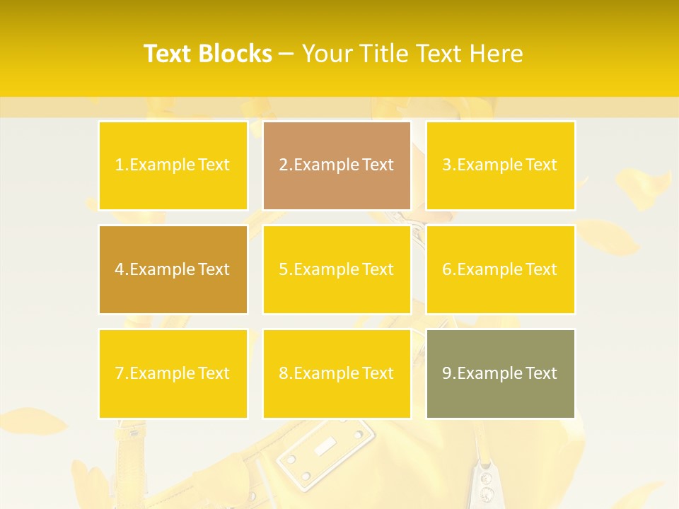 Elegance Retail Handbag PowerPoint Template