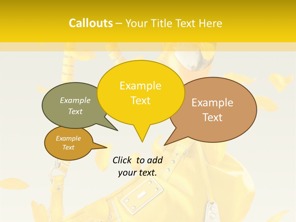 Elegance Retail Handbag PowerPoint Template