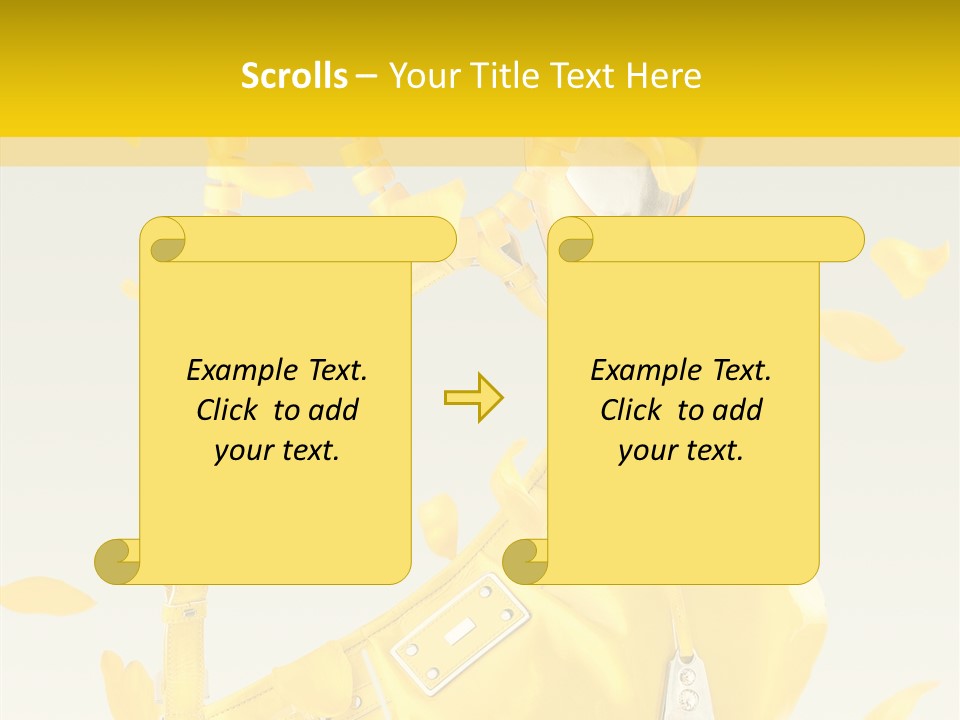 Elegance Retail Handbag PowerPoint Template