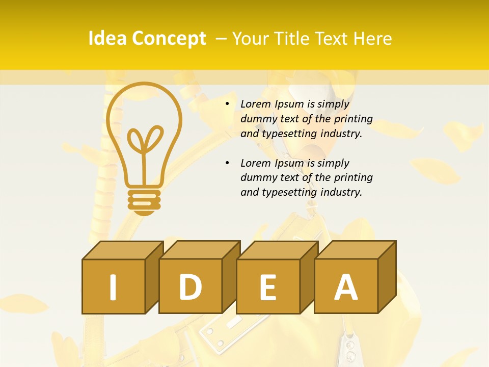 Elegance Retail Handbag PowerPoint Template