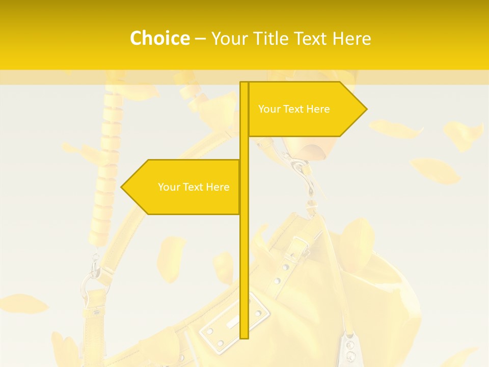 Elegance Retail Handbag PowerPoint Template